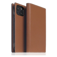 SLG Design puzdro D6 Hybrid Grain Case pre iPhone 14 Plus - Saddle Brown