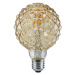 LED Globe žiarovka E27 4W 2 700 K štruktúra jantár