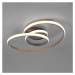 Dizajnové stropné svietidlo oceľové vrátane LED 3-stupňovo stmievateľné - Levi