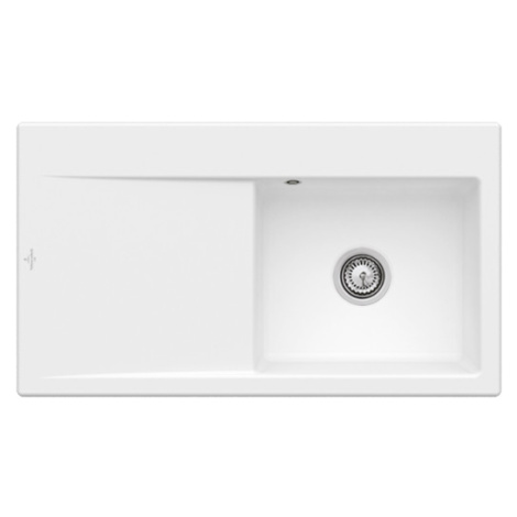 VILLEROY & BOCH VILLEROY & BOCH - Keramický drez Subway Style 50 Stone white nástavný 900 x 510 