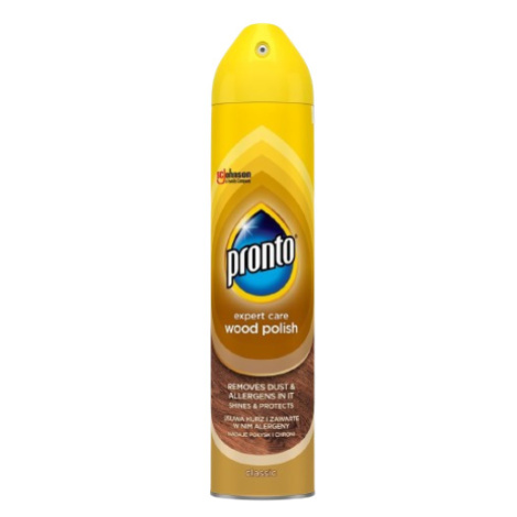 PRONTO Expert Care Wood Polish, Proti prachu, Classic 250 ml