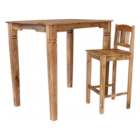 indickynabytok.sk - Barový stôl Guru 120x110x80 z mangového dreva