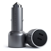 Satechi 40W Dual USB-C PD Car Charger - Space Gray