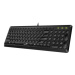 Genius Slimstar Q200, klávesnice CZ/SK, klasická, tichá typ drátová (USB), černá, ne