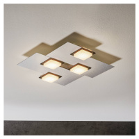 BANKAMP Quadro stropné LED svietidlo 32W striebro