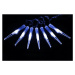 Nexos 1114 Vianočné dekoratívne osvetlenie - cencúle - 60 LED modrá