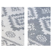 Kusový koberec Gemini 106018 Silver z kolekce Elle – na ven i na doma - 200x290 cm ELLE Decorati
