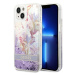 Kryt Guess GUHCP14MLFLSU iPhone 14 Plus 6,7" purple hardcase Flower Liquid Glitter (GUHCP14MLFLS