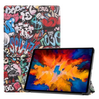 Lenovo Tab P11 Pro (11,5) TB-J706F / J706L, puzdro na zakladače, vzor graffiti, Trifold, farebné