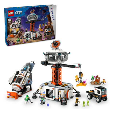 Lego Stavebnica LEGO City Vesmírna základňa a štartovacia rampa pre raketu 60434