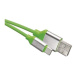 EMOS Nabíjací a dátový kábel USB-A 2.0 / USB-C 2.0, 1 m, zelený, 2335072503