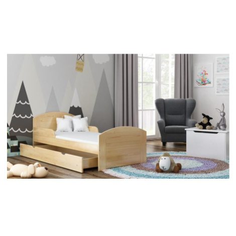 Detská jednolôžková posteľ - 190x80 cm