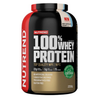 Proteín 100% Whey - Nutrend, príchuť jahoda, 2250g