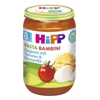 Príkrm zeleninový BIO Pasta Bambini - Rajčin so špagetami a mozarellou 220g Hipp