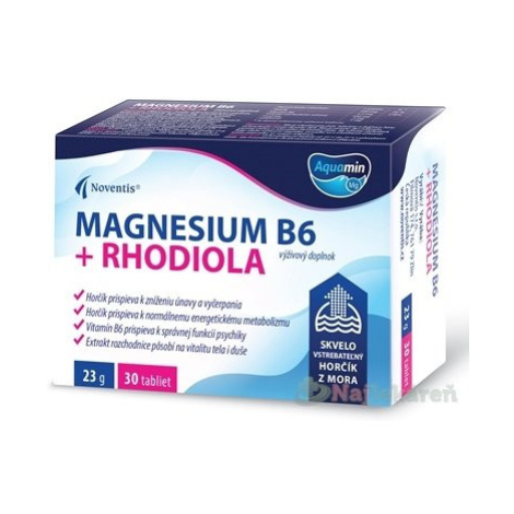 Noventis Magnesium B6 + Rhodiola 30 tabliet