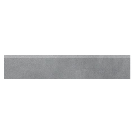 Sokel Rako Extra tmavo sivá 45x8,5 cm mat DSAPS724.1
