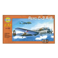 Model Aero C-3 A / B 1:72 29,5x16,6cm v krabici 34x19x5,5cm