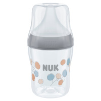 NUK Perfect Match fľaša s kontrolou teploty, šedá 150 ml