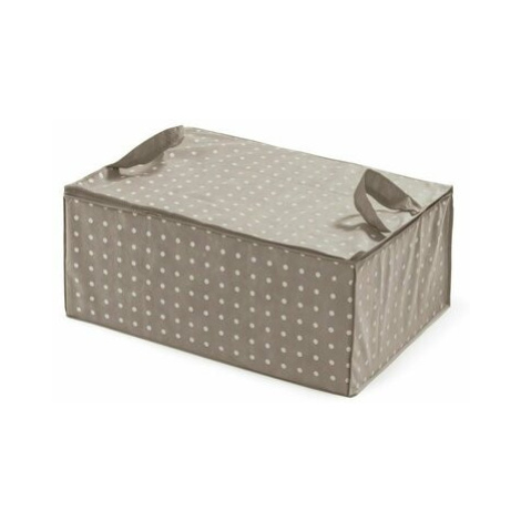 Compactor Textilný úložný box na perinu Rivoli 70 x 50 x 30 cm, hnedá
