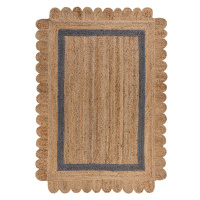 Kusový koberec Grace Jute Natural/Grey - 120x170 cm Flair Rugs koberce