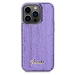 Guess Sequin Script Logo Zadný Kryt pre iPhone 14 Pro Purple