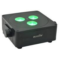 Ploché batériové svetlo EUROLITE 3 LED Spot 24W IP65