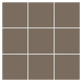 Mozaika Rako Color Two šedobéžová 10x10 cm mat GAA0K313.1