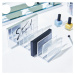 Kúpeľňový organizér na kozmetiku z recyklovaného plastu Palette Station - iDesign