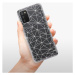 Odolné silikónové puzdro iSaprio - Abstract Triangles 03 - white - Samsung Galaxy A03s