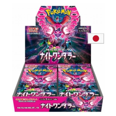Nintendo Pokémon Scarlet and Violet Night Wanderer Booster Box - japonsky