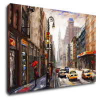 Impresi Obraz New York maľba - 90 x 60 cm