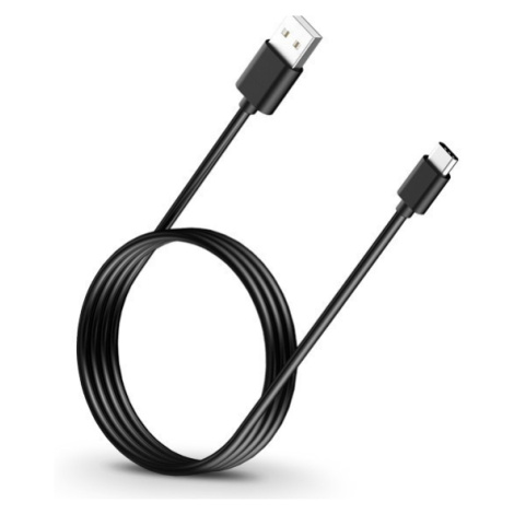 Nabíjací a dátový kábel USB, USB Type-C, 150 cm, Samsung, čierny, továrenský