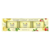 YANKEE CANDLE Iced Berry Lemonade set Sampler 3× 37 g