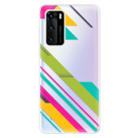 Odolné silikónové puzdro iSaprio - Color Stripes 03 - Huawei P40
