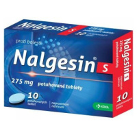Nalgesin S na zmiernenie bolesti 10 tbl