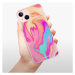 Odolné silikónové puzdro iSaprio - Orange Liquid - iPhone 13