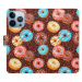 Flipové puzdro iSaprio - Donuts Pattern - iPhone 13 Pro