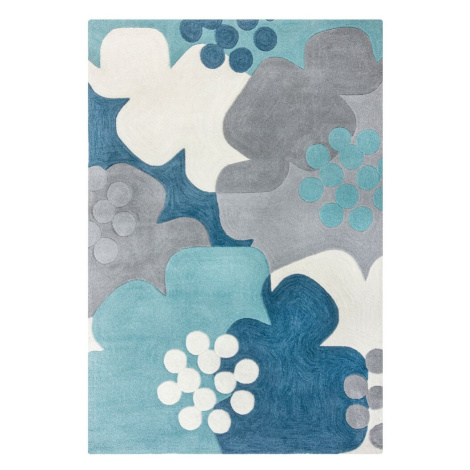 Kusový koberec Zest Retro Floral Blue Rozmery kobercov: 120x170