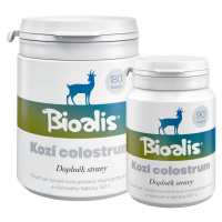 BIOALIS Kozie kolostrum 180 + 90 tob 270 ks