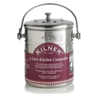 KILNER Kompostér 19 × 14 cm 2 l nerez