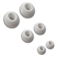 Silikónové koncovky do uší, kompatibilné s Apple AirPods Pro, veľkosť S/M/L, biele, 3 páry/balen