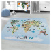 Dětský kusový koberec Play 2917 blue - 80x120 cm Ayyildiz koberce