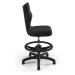 ET Kancelárska stolička Petit - čierna Rozmer: 119 - 142 cm