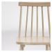 Detská stolička z kaučukového dreva Kave Home Kristie