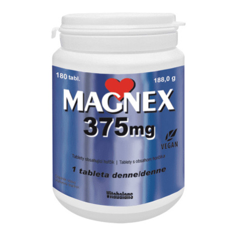 VITABALANS Magnex 375 mg 180 tabliet