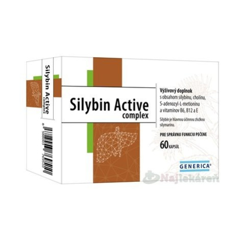 GENERICA Silybin Active complex, cps 1x60 ks