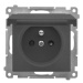 Zásuvka 2P+T/16A/250V IP44 s krytkou (farba) (PS) sivá SIMON55 (Simon)