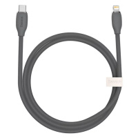 Kábel Baseus Jelly  cable USB-C to Lightning, 20W, 1,2m (black)