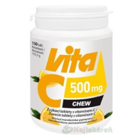 Vitabalans Vita C 500 mg, 150 žuvacích tbl.