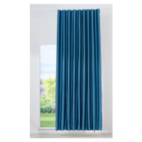 Modrý záves na háčiky 140x260 cm Canyon – Mendola Fabrics